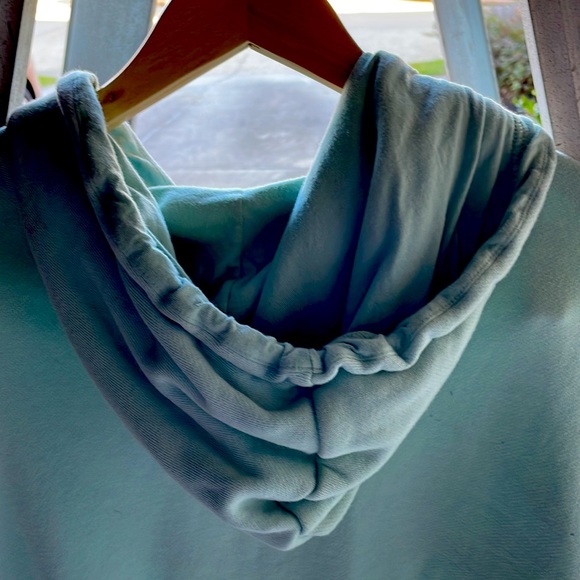 Sea green and black adidas pullover sweatshirt - Picture 5 of 5